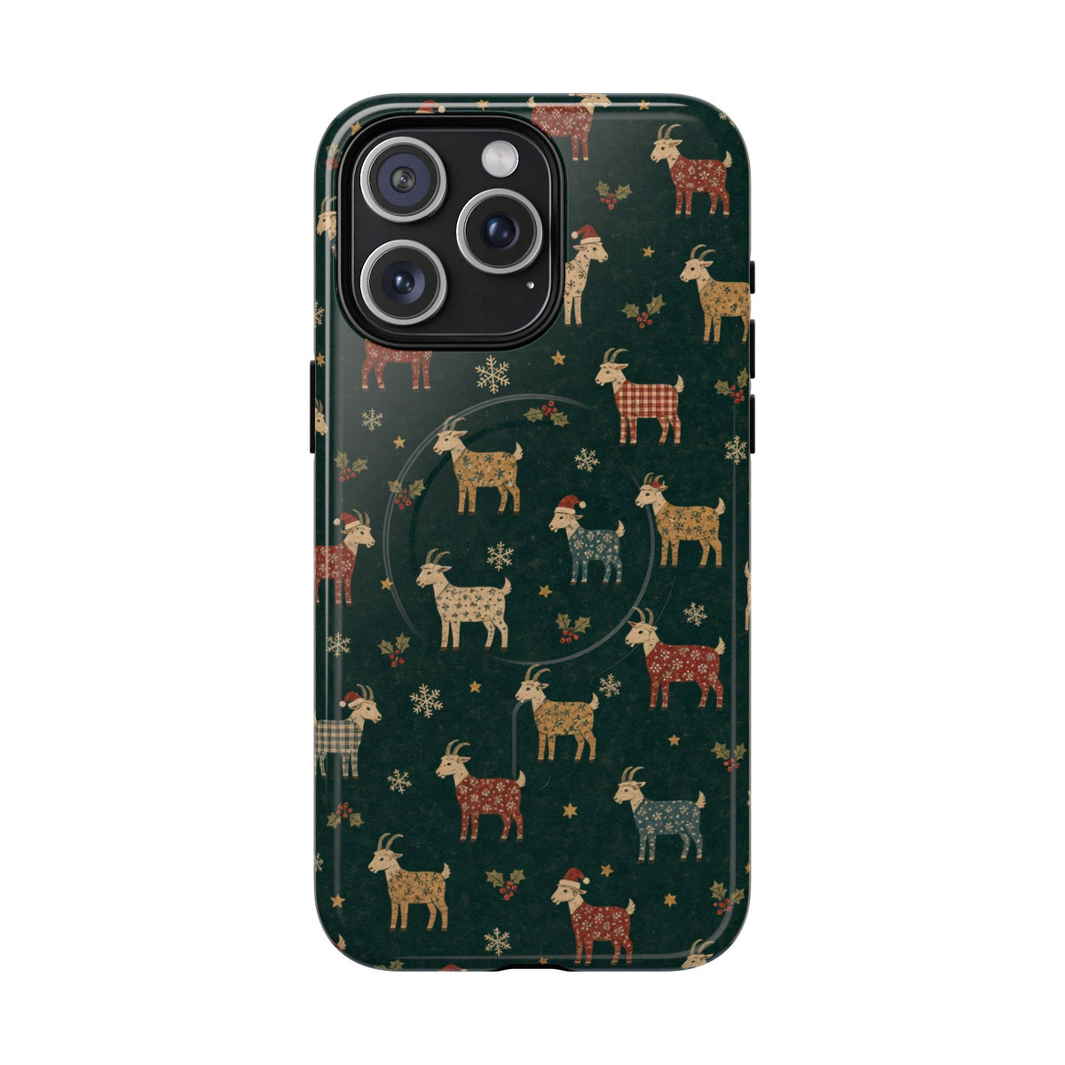 Yuletide Goats Magnetic Case