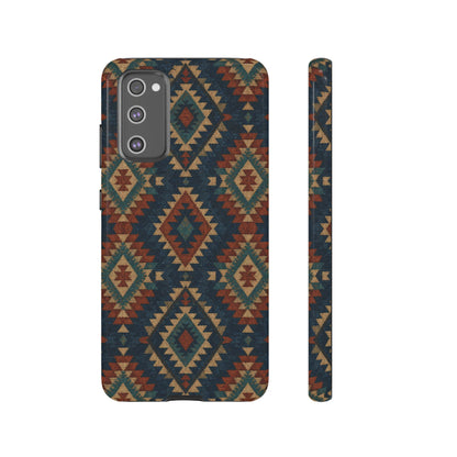 Navy Aztec Tough Case