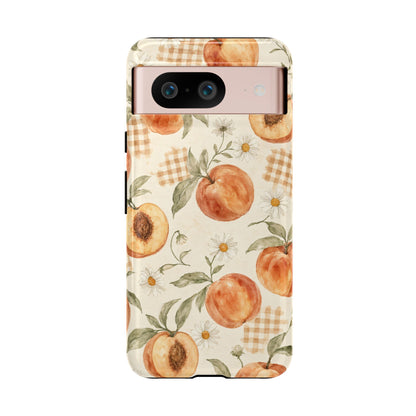 Peachy Gingham Tough Case