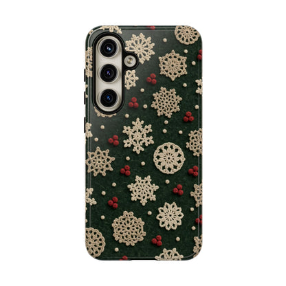 Crochet Snowflakes Tough Case