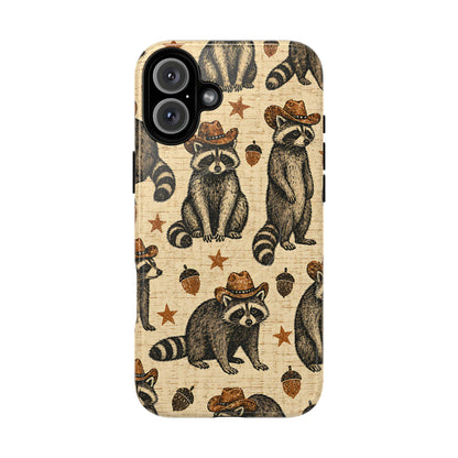 Retro Raccoon Magnetic Case