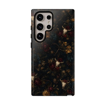 Bull Skull Bloom Tough Case