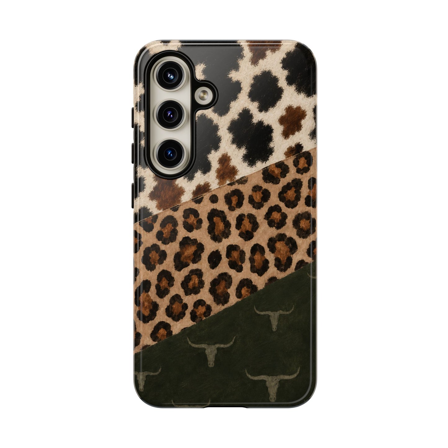 Leopard Longhorn Tough Case