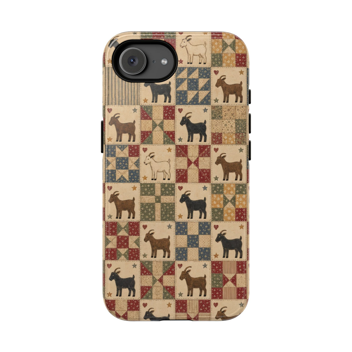 Goat Quilt Tough Case
