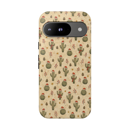 Santa Hat Saguaros Tough Case