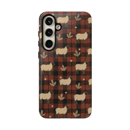 Plaid Sheep Tough Case