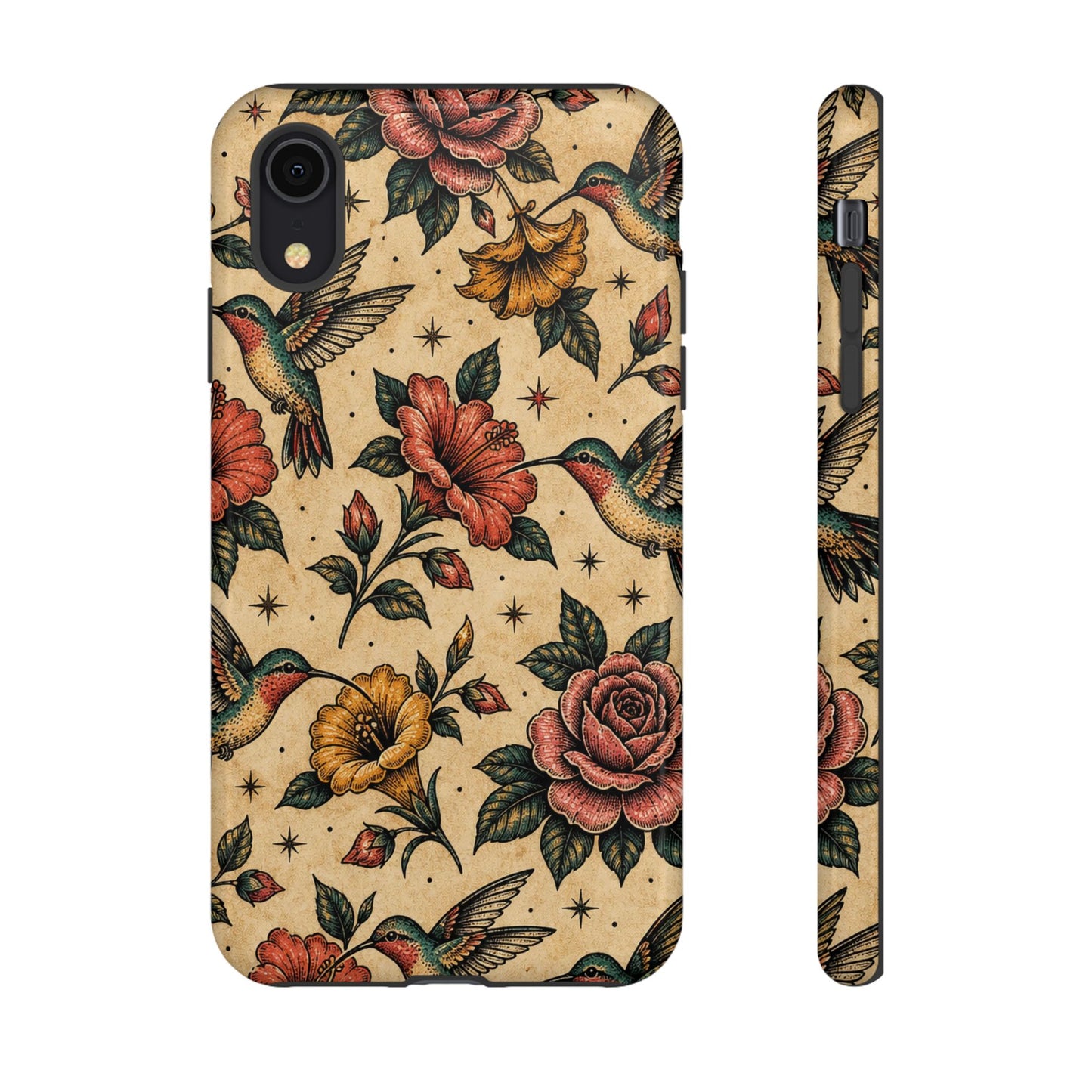 Hummingbird Rose Tough Case