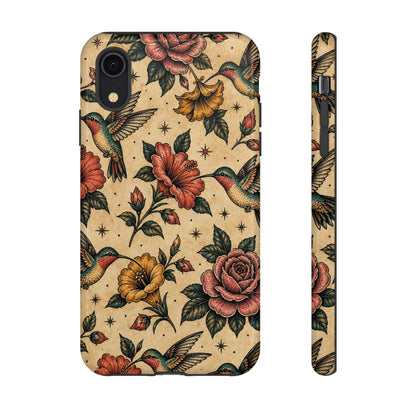 Hummingbird Rose Tough Case