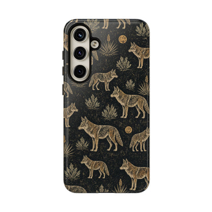 Moonlit Coyote Tough Case
