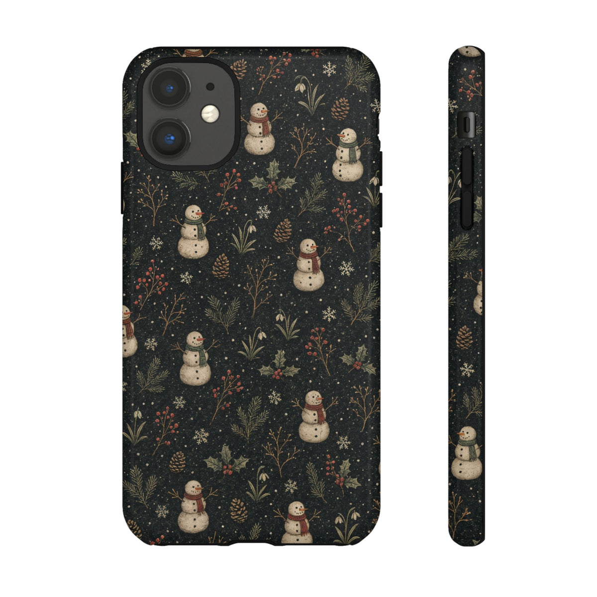 Midnight Snowmen Tough Case