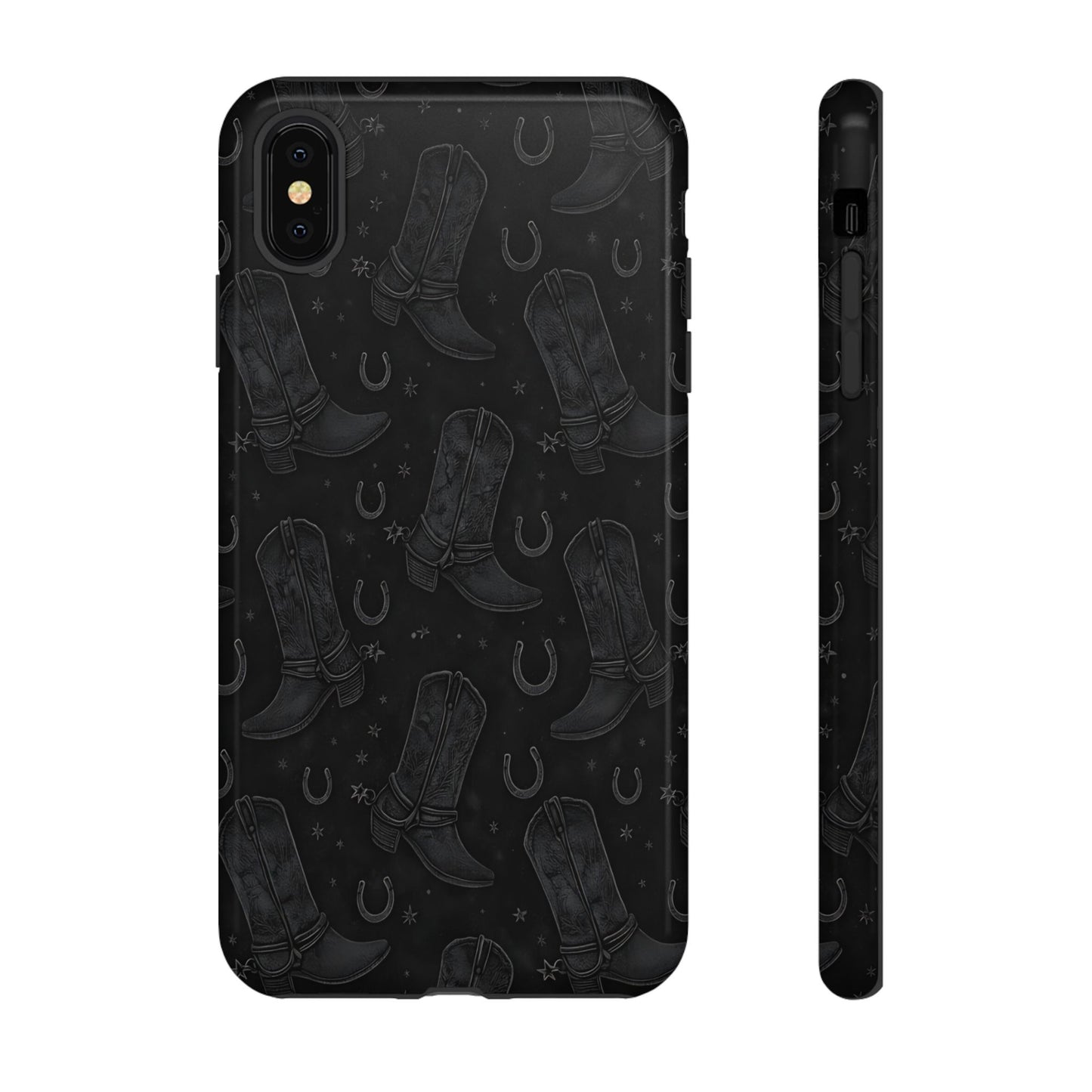 Western Noir Boots Tough Case