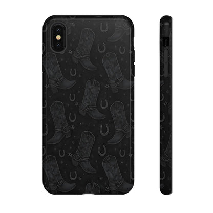 Western Noir Boots Tough Case