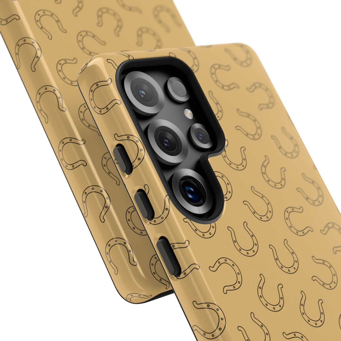 Mustard Horseshoes Tough Phone Case