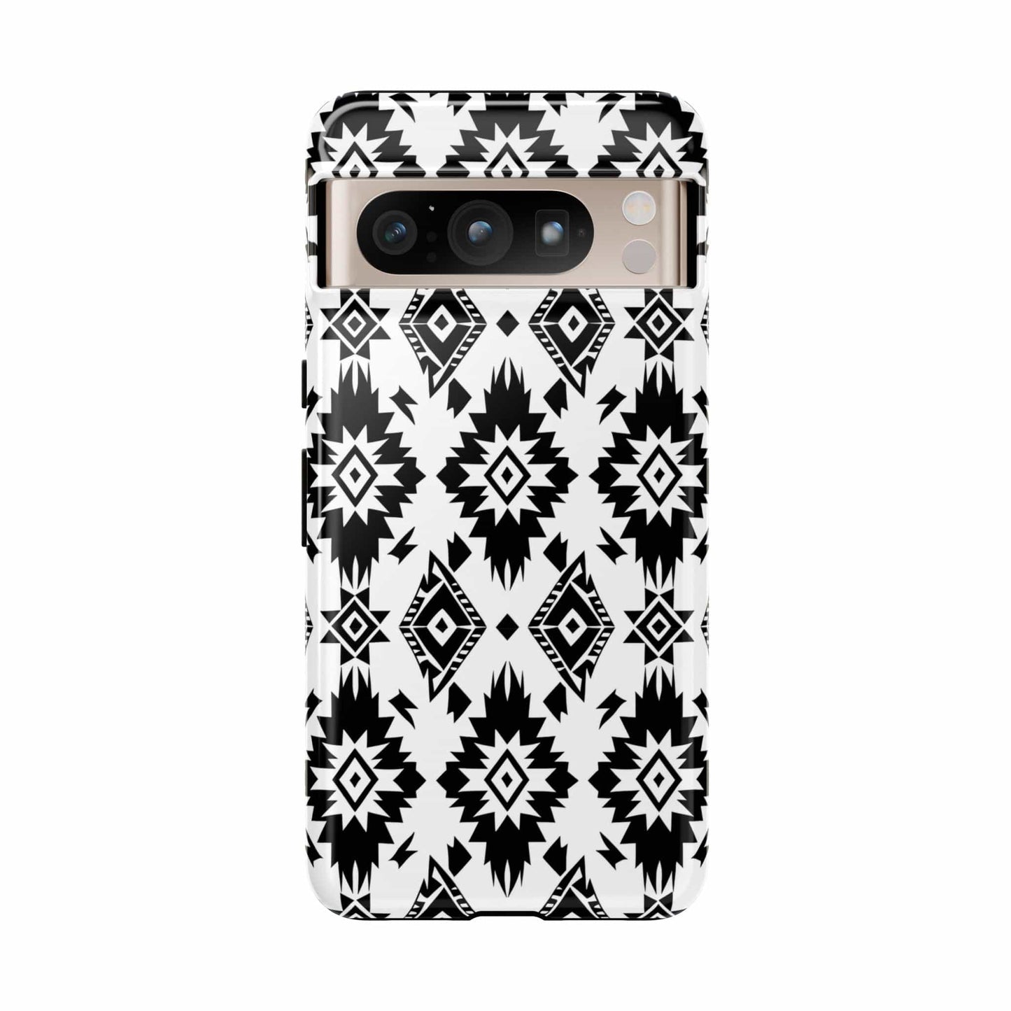 Black White Aztec Phone Case