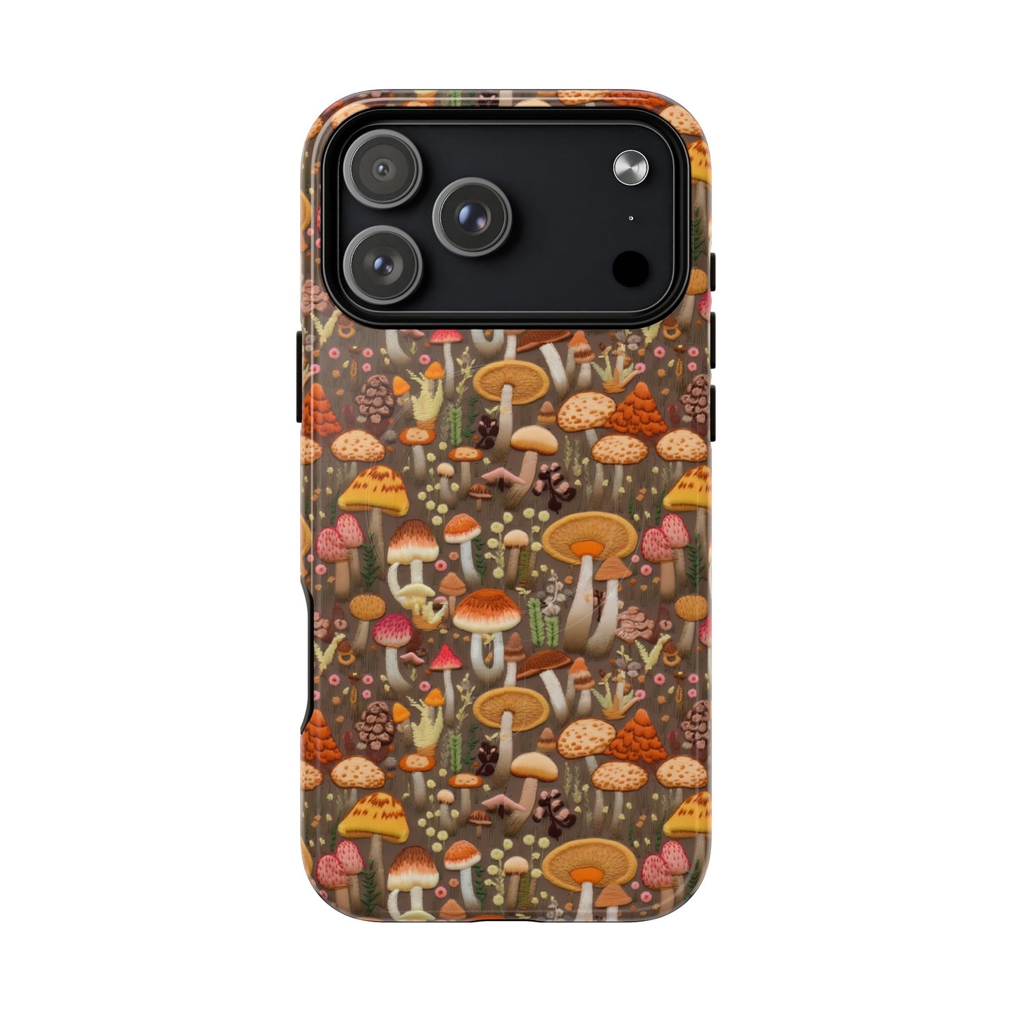 Orange Mushroom Magnetic Case