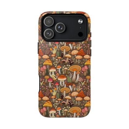 Orange Mushroom Magnetic Case