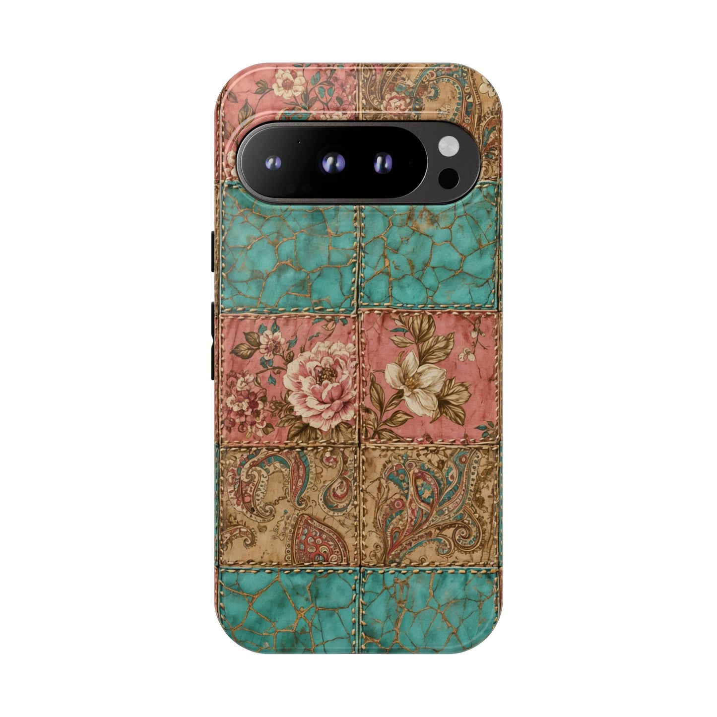 Turquoise Paisley Tough Case