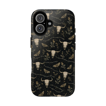 Bull Skull Barbwire Tough Case
