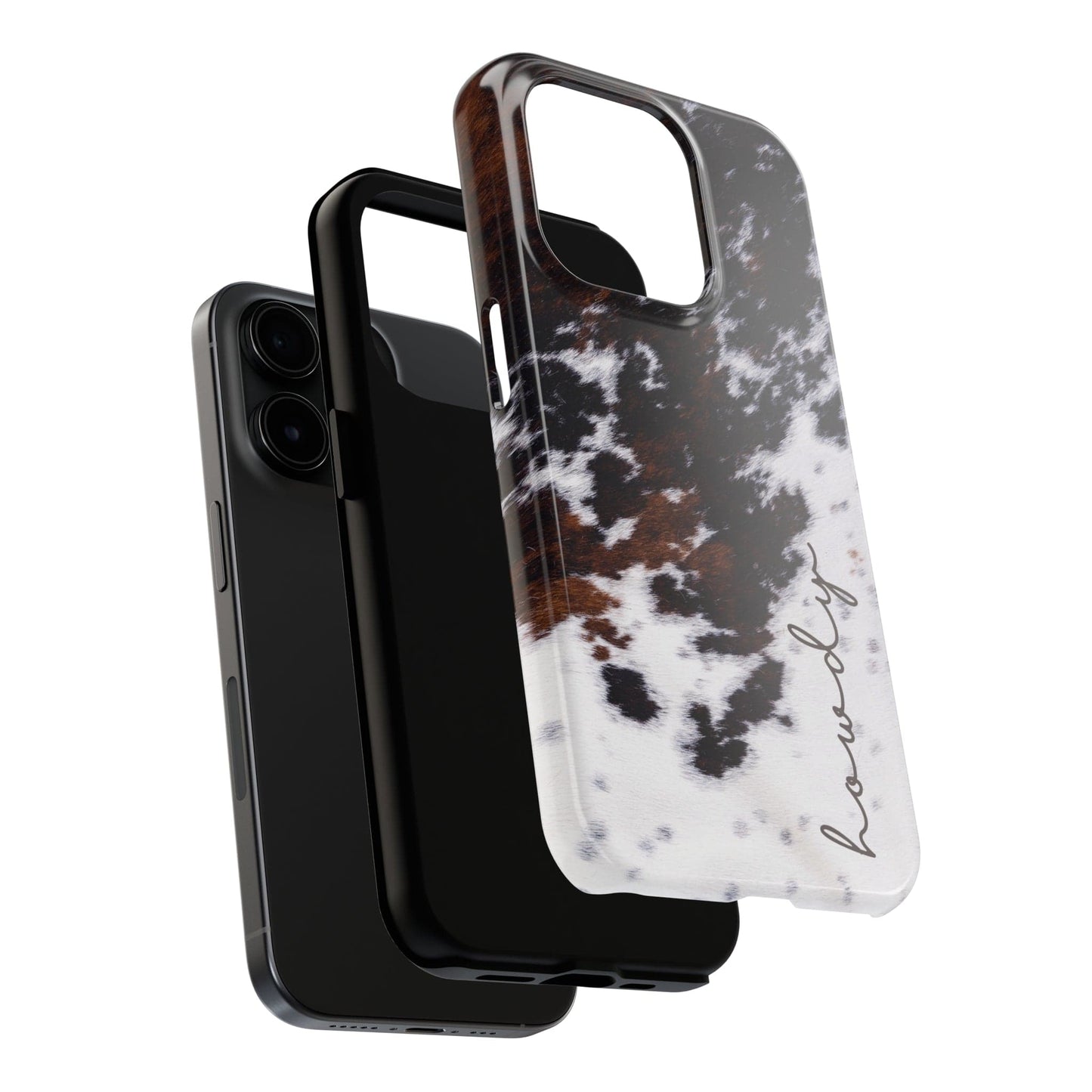 Howdy Cowhide Phone Case