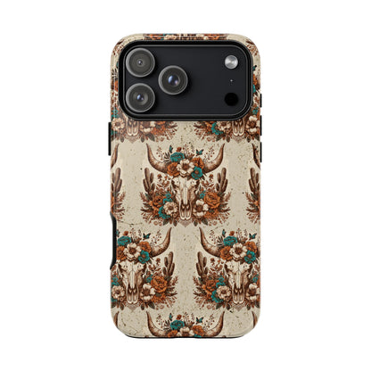 Boho Bull Skull Tough Case