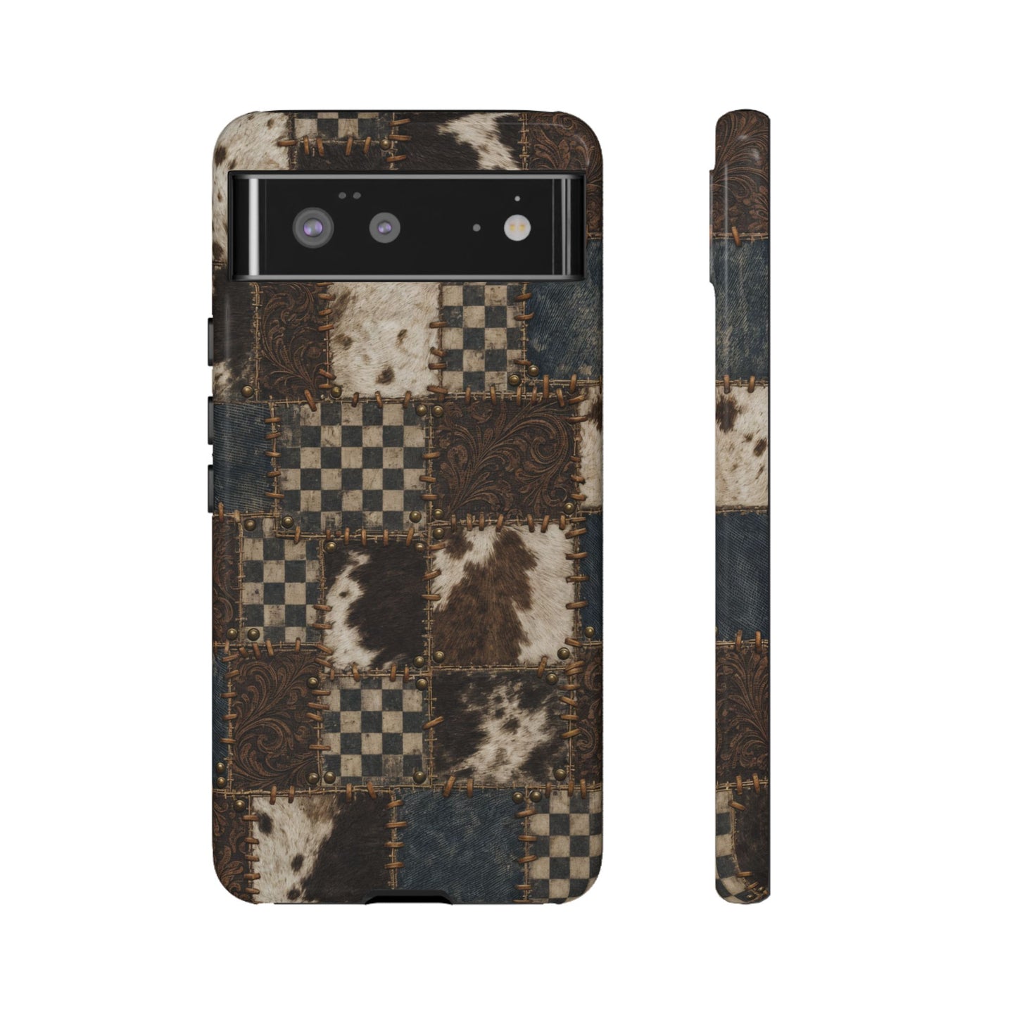 Tooled Patchwork Tough Case