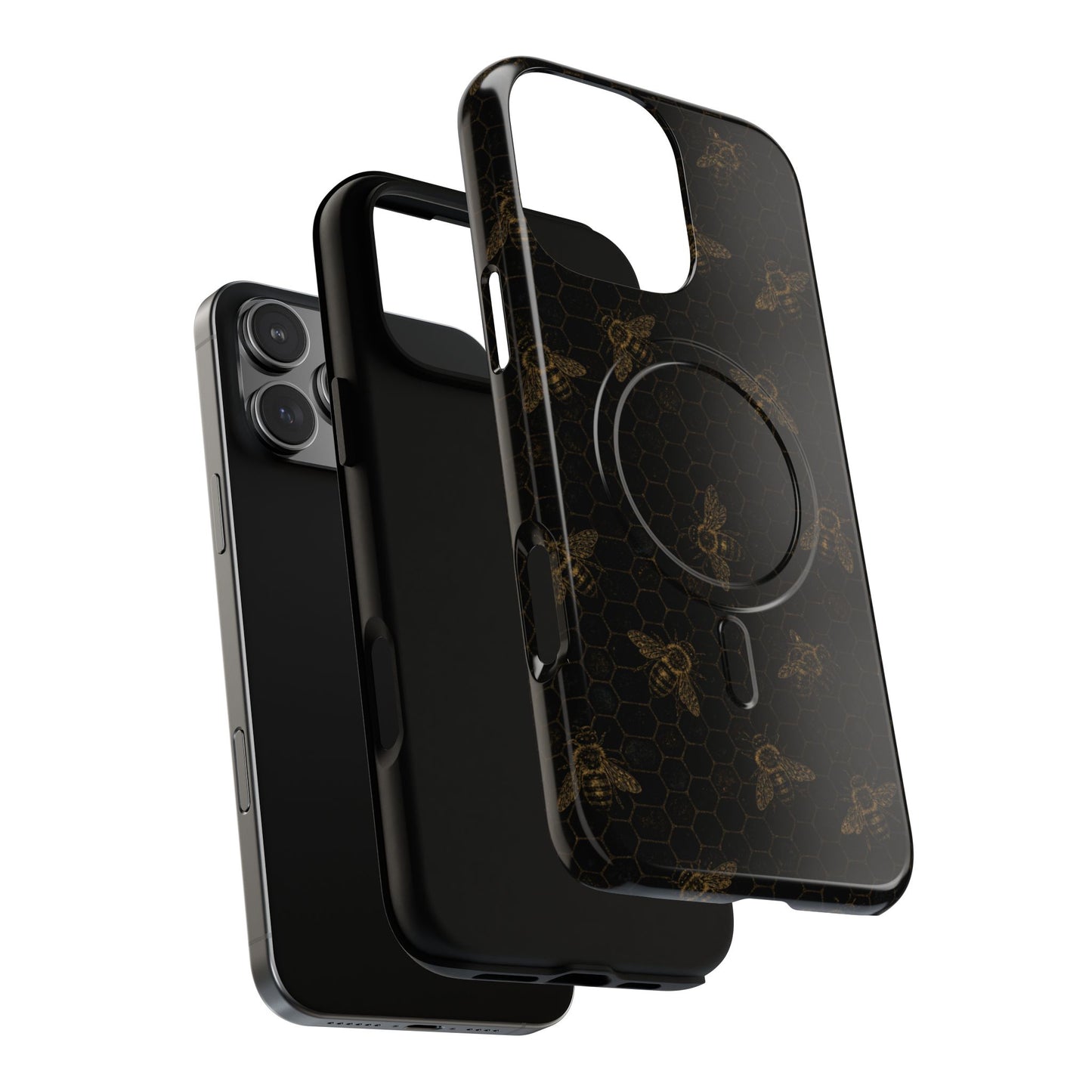 Dark Honeycomb Magnetic Case