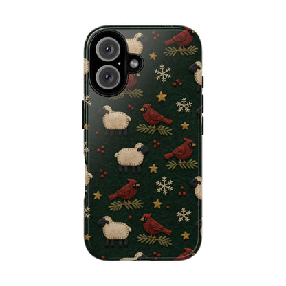 Felt Sheep Cardinals Tough Case