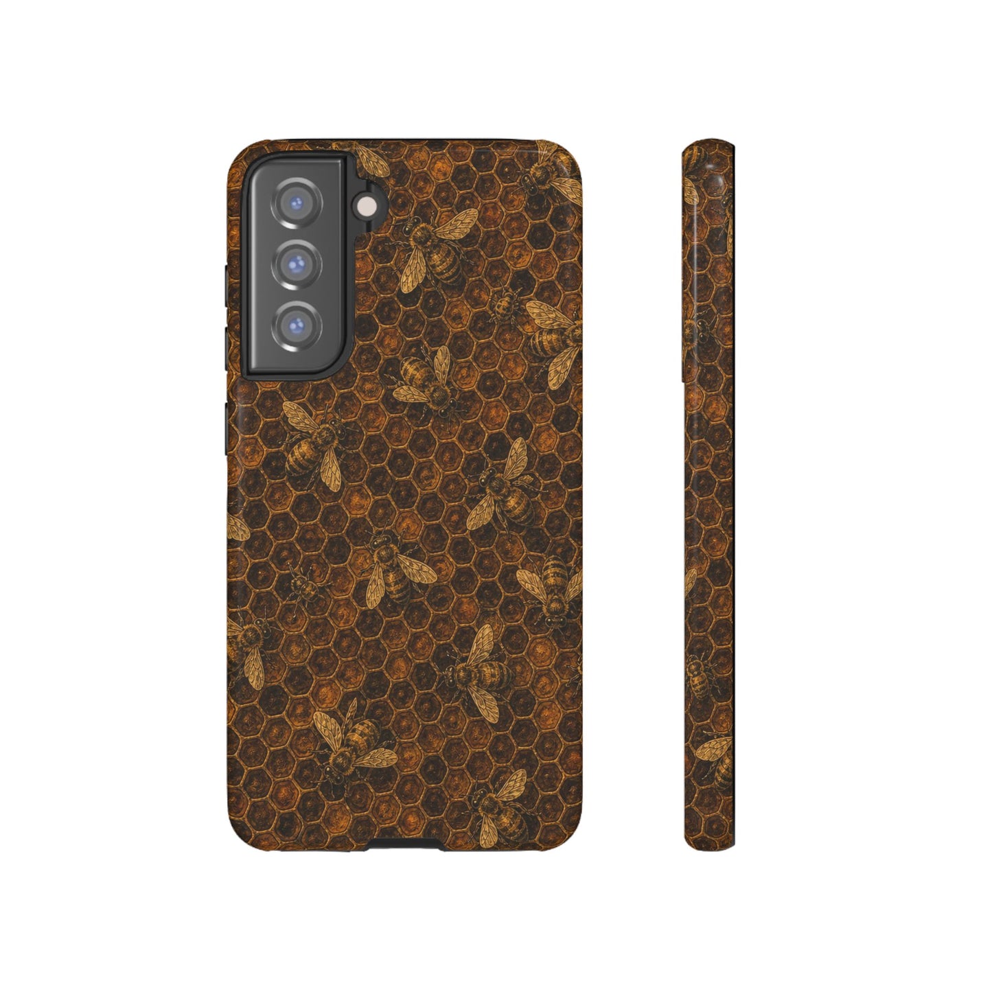 Golden Honeycomb Tough Case