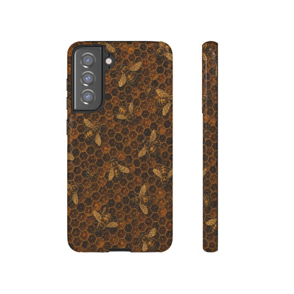 Golden Honeycomb Tough Case