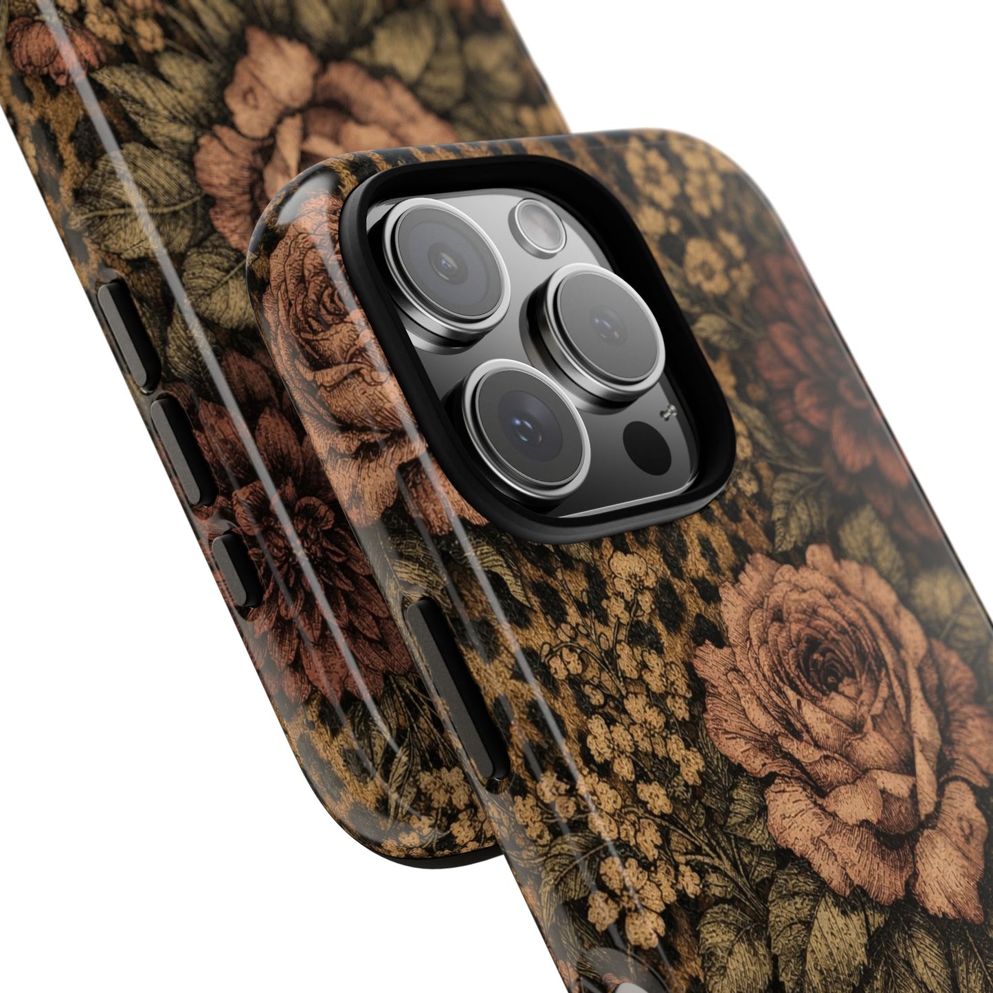 Leopard Bloom Tough Case