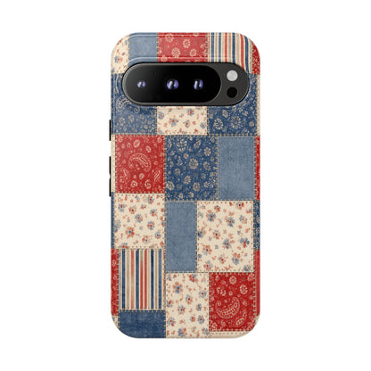 Patriotic Patchwork Tough Case