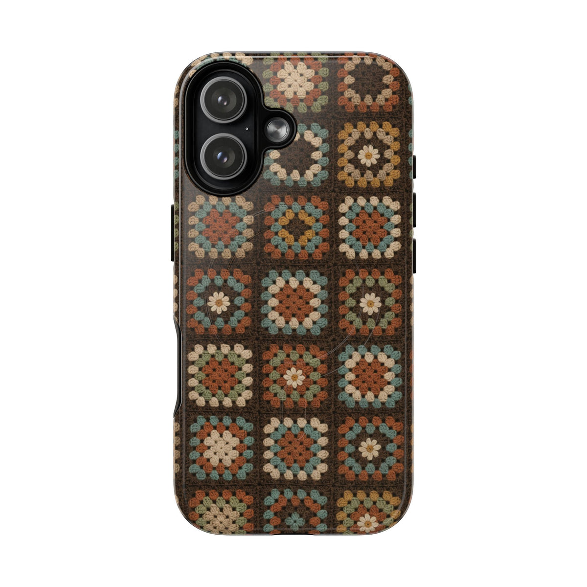 Western Granny Square Magnetic Case