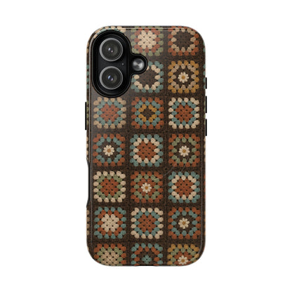 Western Granny Square Magnetic Case