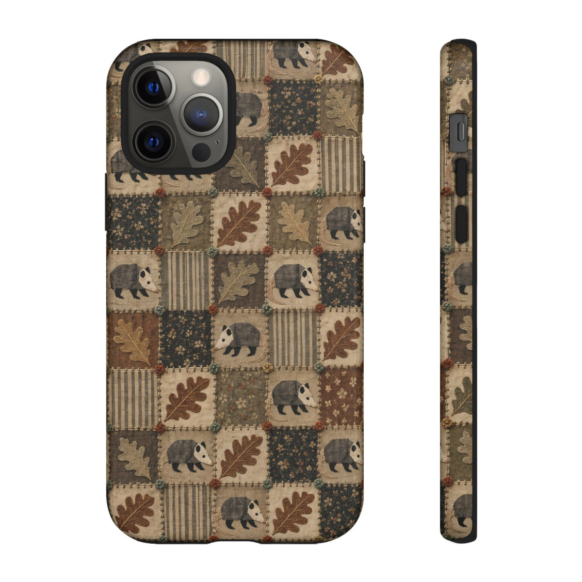 Opossum Patchwork Tough Case