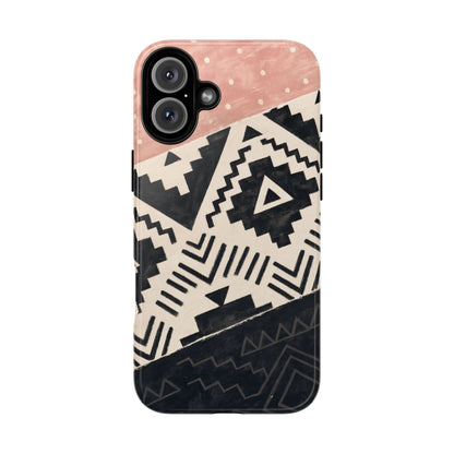 Blush Aztec Tough Case
