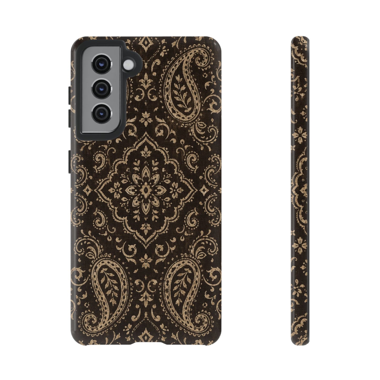 Chocolate Paisley Tough Case