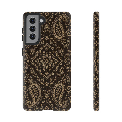 Chocolate Paisley Tough Case