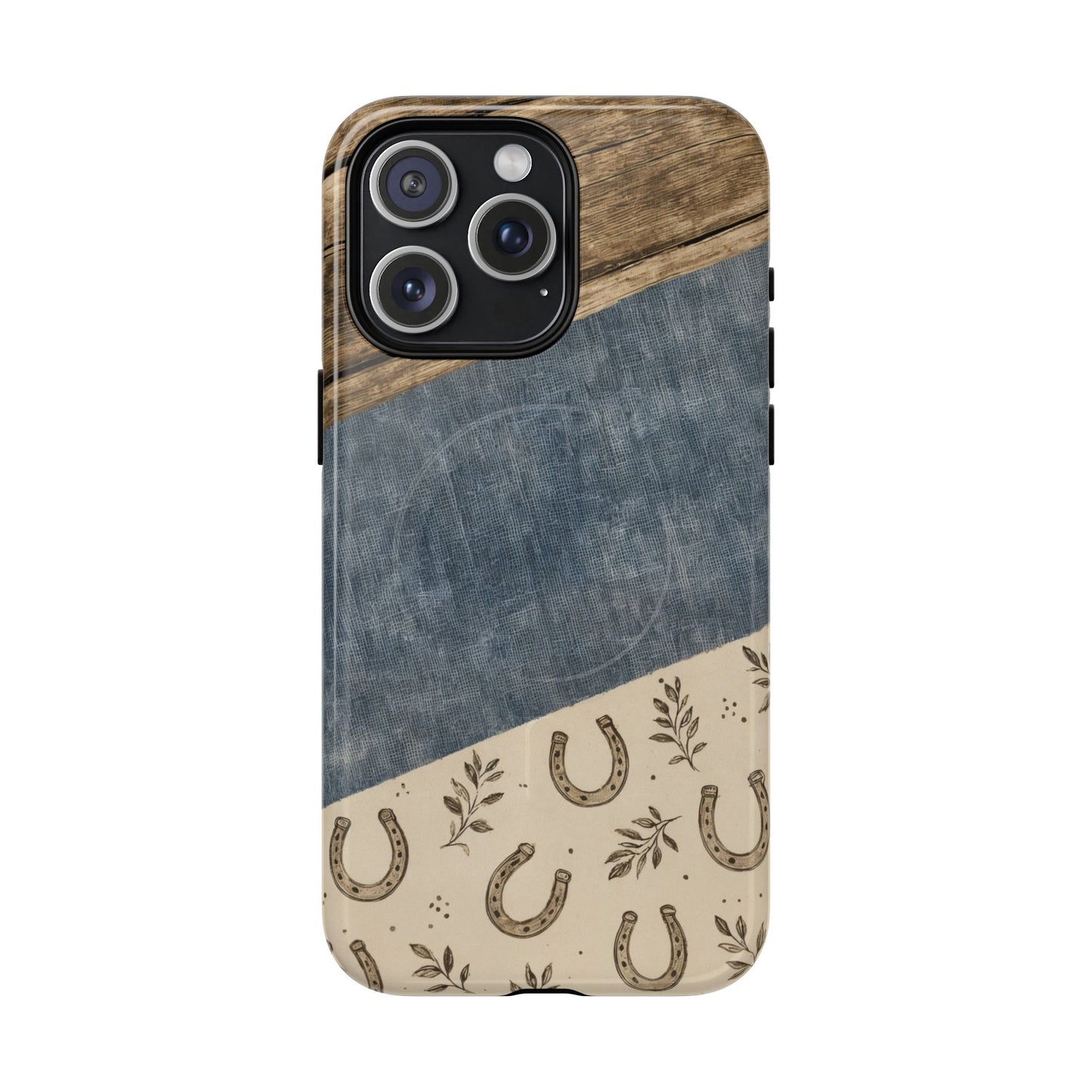 Barnwood Denim Magnetic Case
