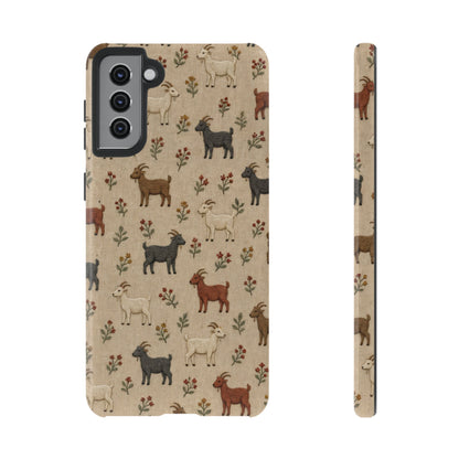 Stitched Goats Tough Case