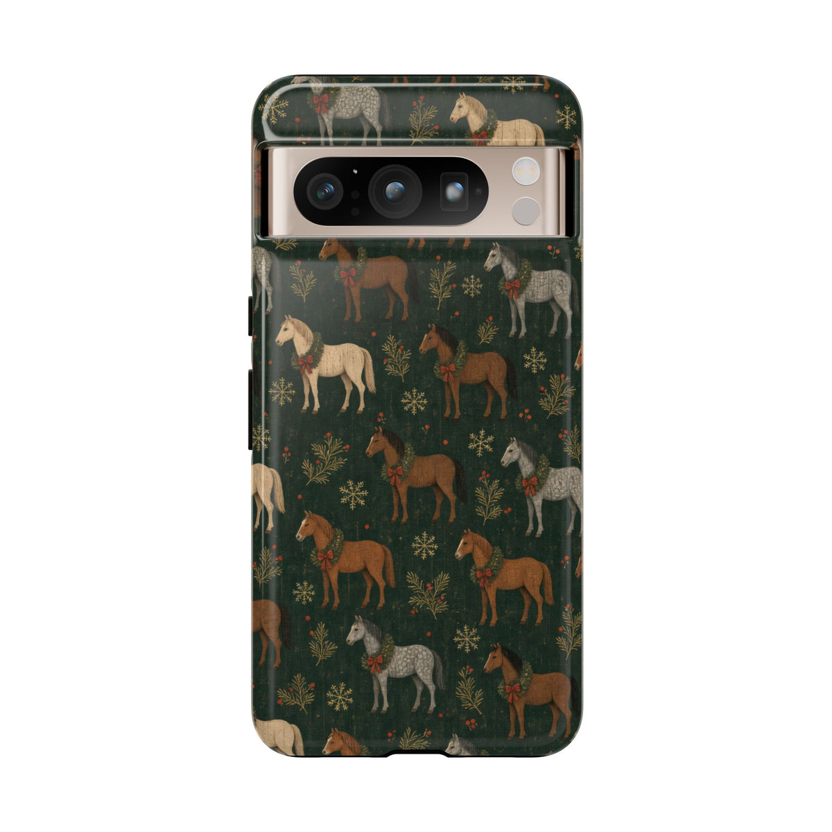Wreath Horses Tough Case