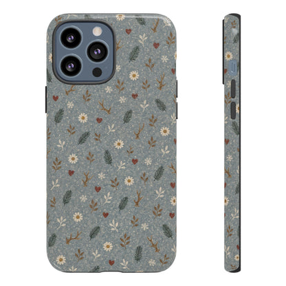 Antler Daisies Snow Tough Case