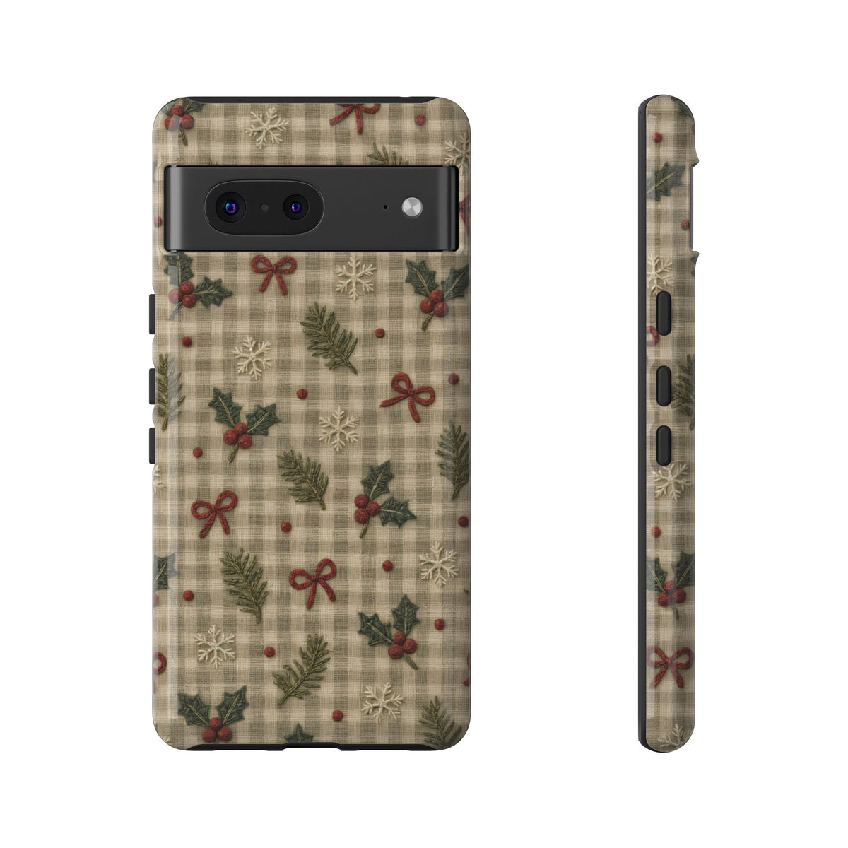 Gingham Holly Tough Case