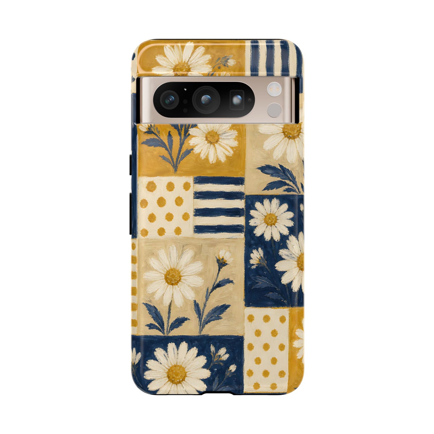 Daisy Patchwork Tough Case
