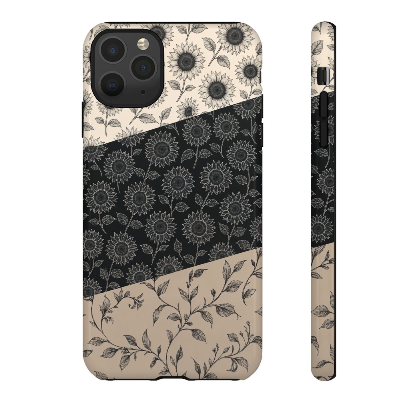 Inked Sunflowers Tough Case