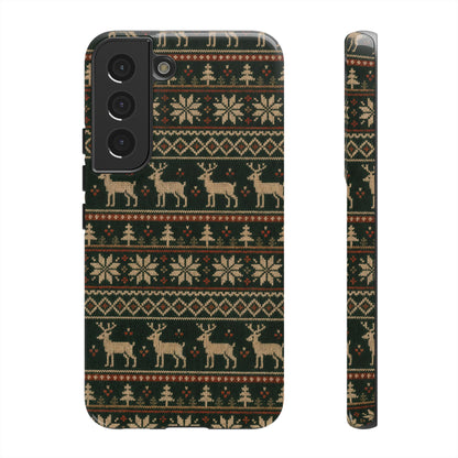 Fair Isle Deer Tough Case