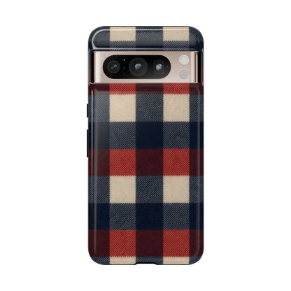 Patriotic Plaid Tough Case