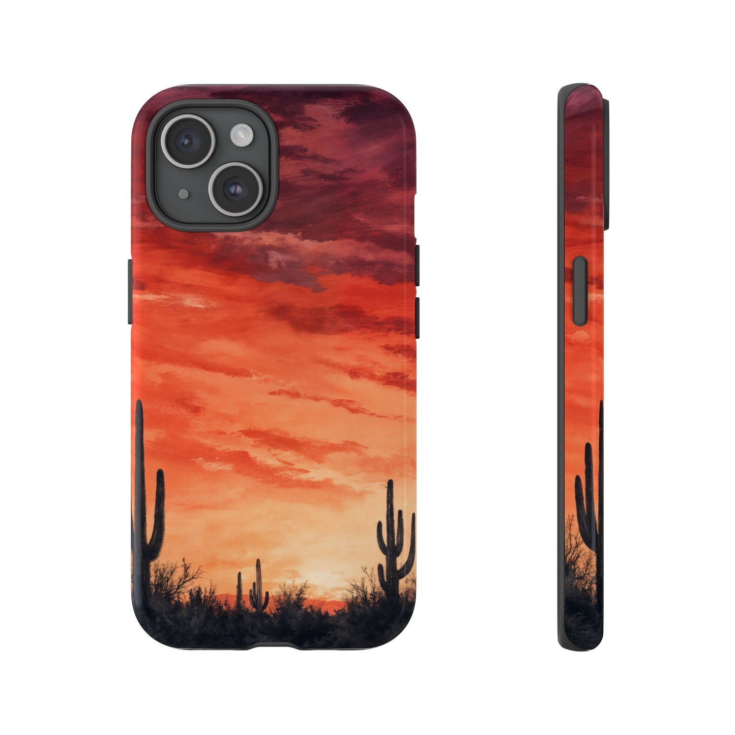 Desert Sunset Swaths Tough Case
