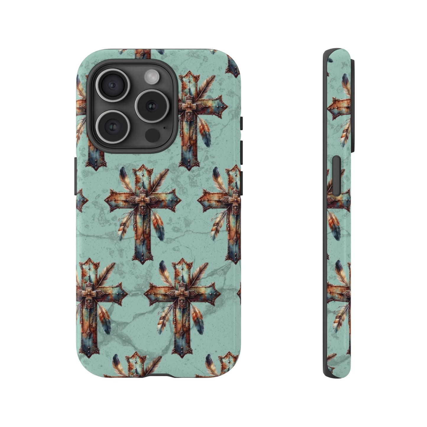 Crosses And Feathers Tough Case