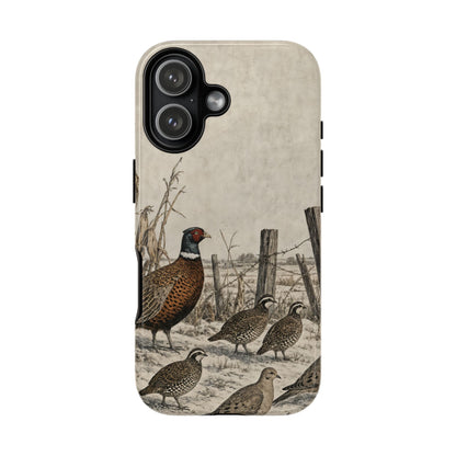 Winter Fencerow Tough Case
