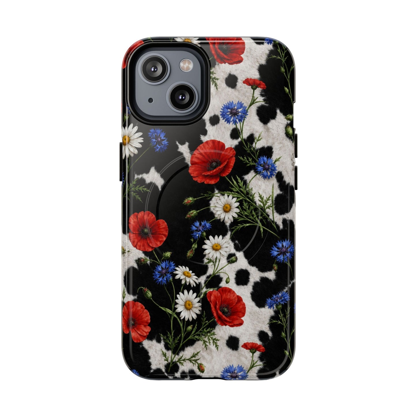 Cowhide Patriot Bloom Magnetic Case